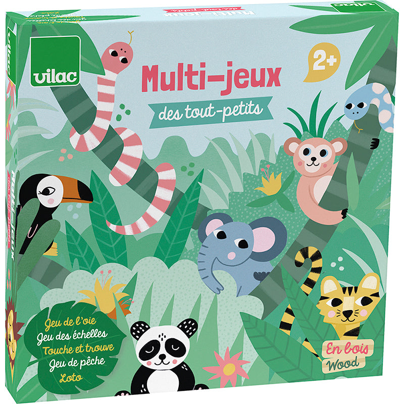 Vilac 5-in-1 Game, Iceland by Michelle Carlslund
