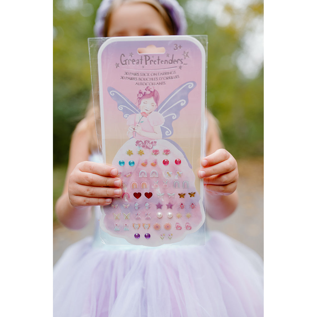 Great Pretenders Earring Stickers, Butterfly Fairy Triana