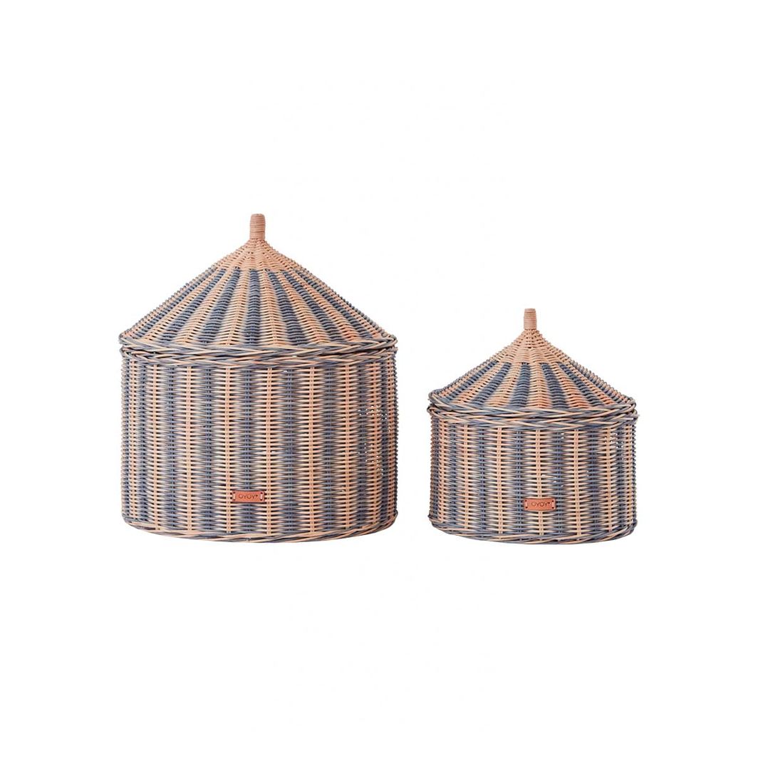 OYOY Kurvesæt, Cirkus, sæt m. 2 str. - Blå