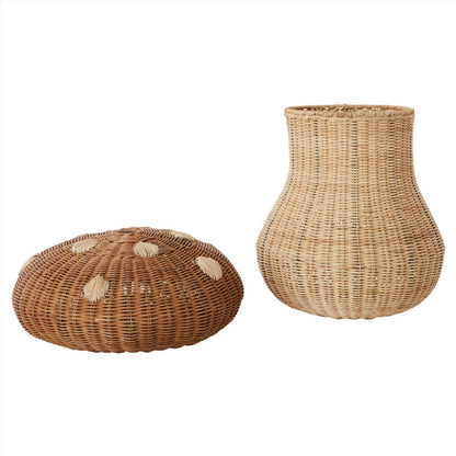 OYOY Kurv, Mushroom - Natur