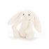 Jellycat bamse, Bashful creme kanin - 18 cm