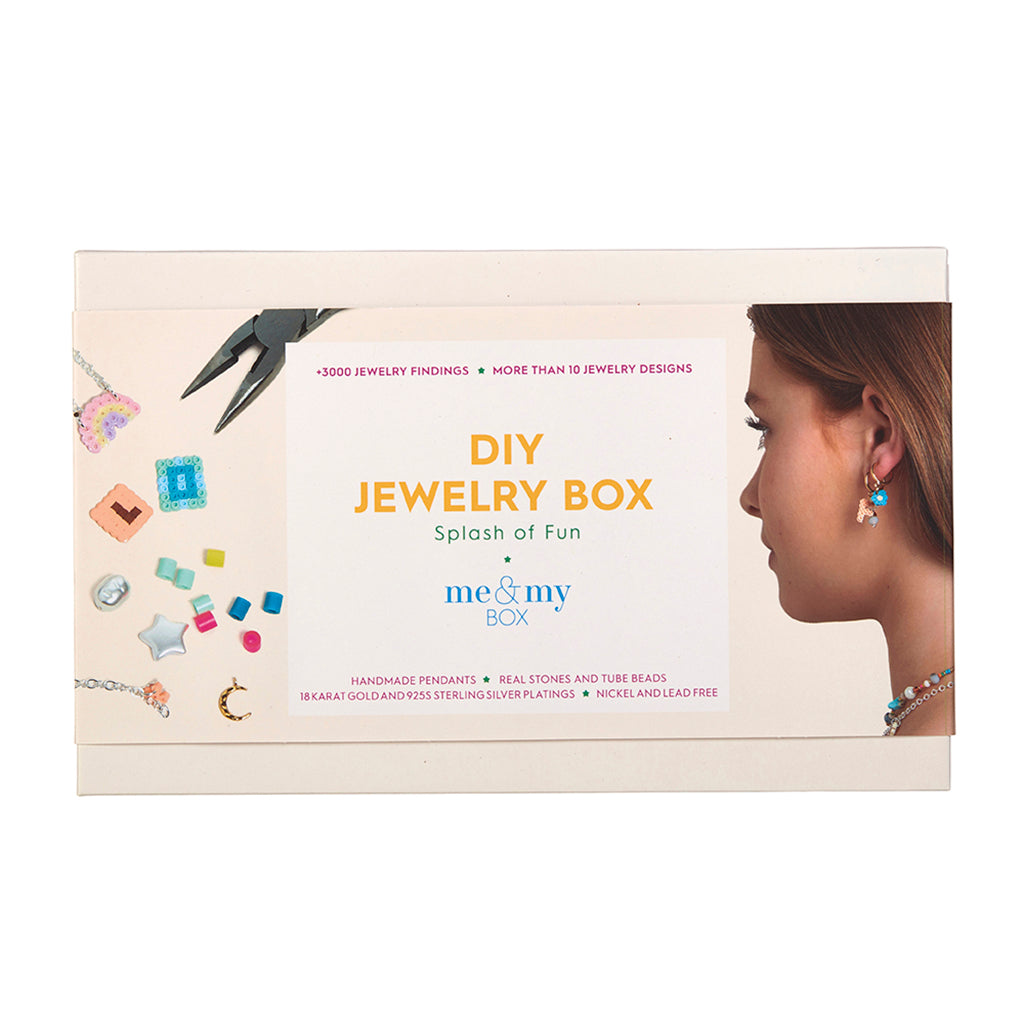 Me &amp; My Box, DIY smykkebox - Splash of Fun - Box no 6