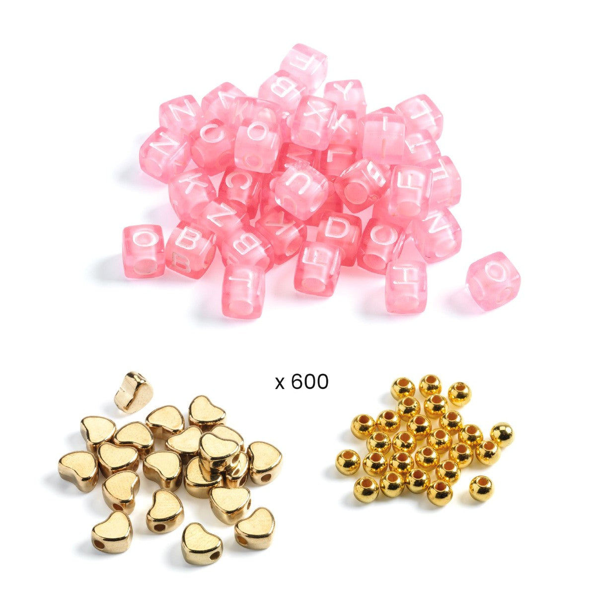 Djeco Perler, Alfabet, Guld