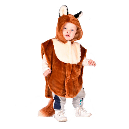 Den goda Fen dyrekostume, Fluffy ræv - str. 1-4 år