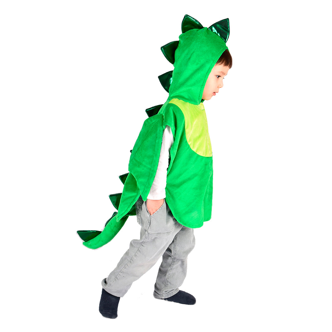 Den Goda Fen Animal Costume, Dragon Cape - Size 1-4 Years