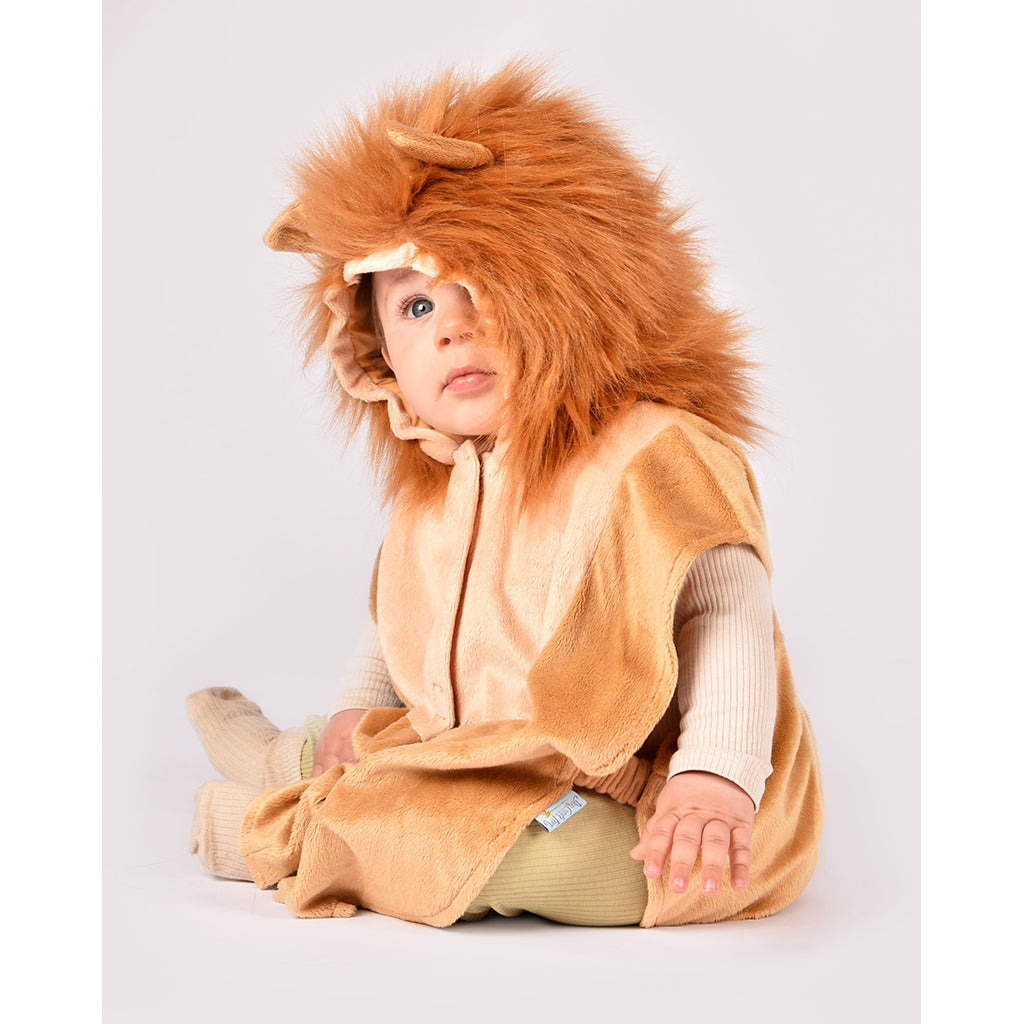The Good Fairy Animal Costume, Lion Cape - Sizes 1-4 Years