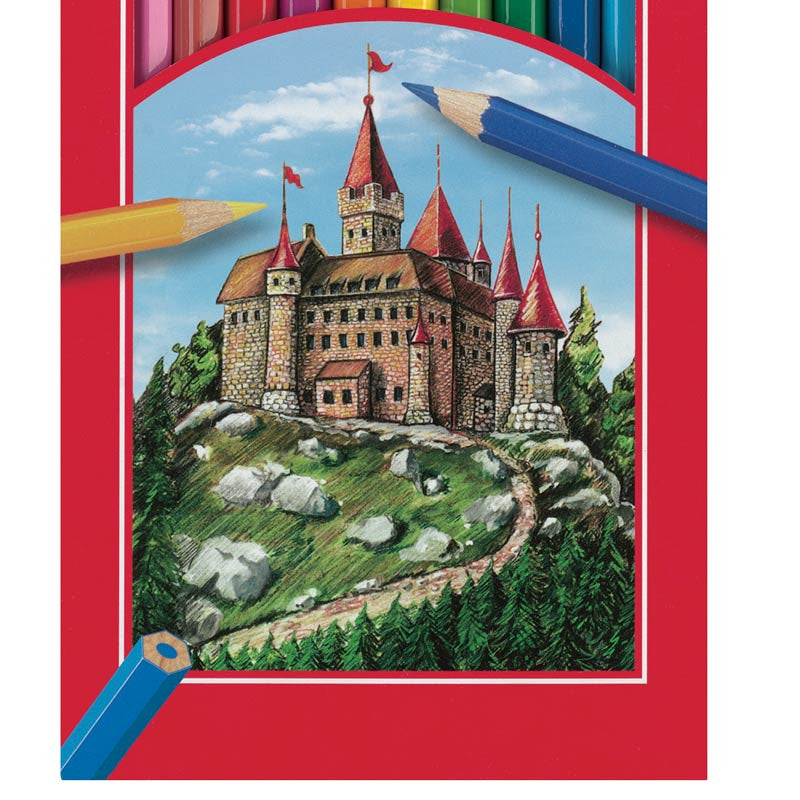 Faber-Castell, 12 stk farveblyanter