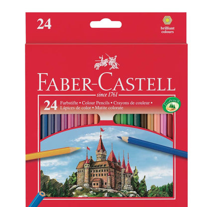 Faber-Castell, 24 stk farveblyanter