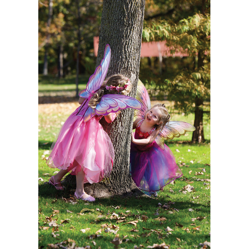 Great Pretenders Dress-Up Costume, Fairy Wings - Rainbow