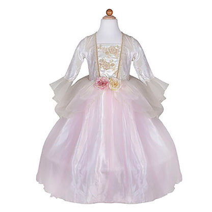 Great Pretenders udklædningstøj, Prinsessekjole gylden rose - str. 3-8 år