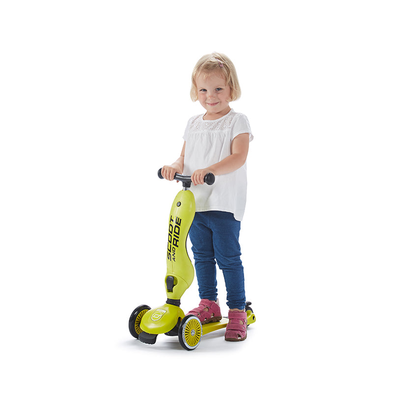 Scoot and Ride Highway Kick 1 Scooter - Lemon