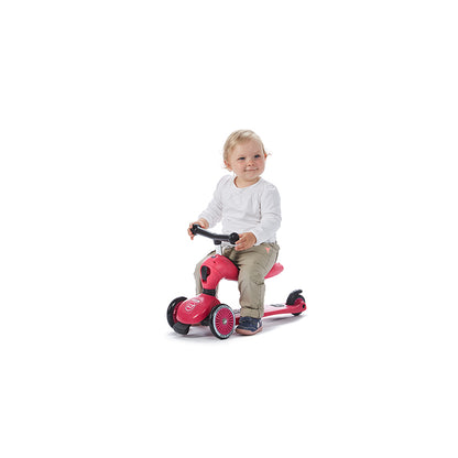 Scoot and Ride Highway Kick 1 Scooter - Lemon