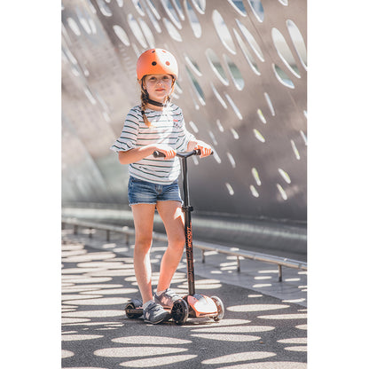 Scoot and Ride Highway Kick 5 Scooter - LED Peach