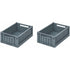 Liewood Weston foldekasse S, 2 pak, whale blue
