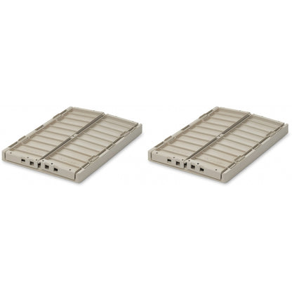 Liewood Weston foldekasse M, 2-pak - Sandy