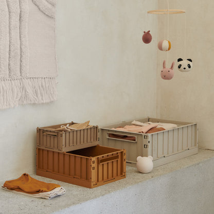 Liewood Weston Folding Crate L – Whale Blue