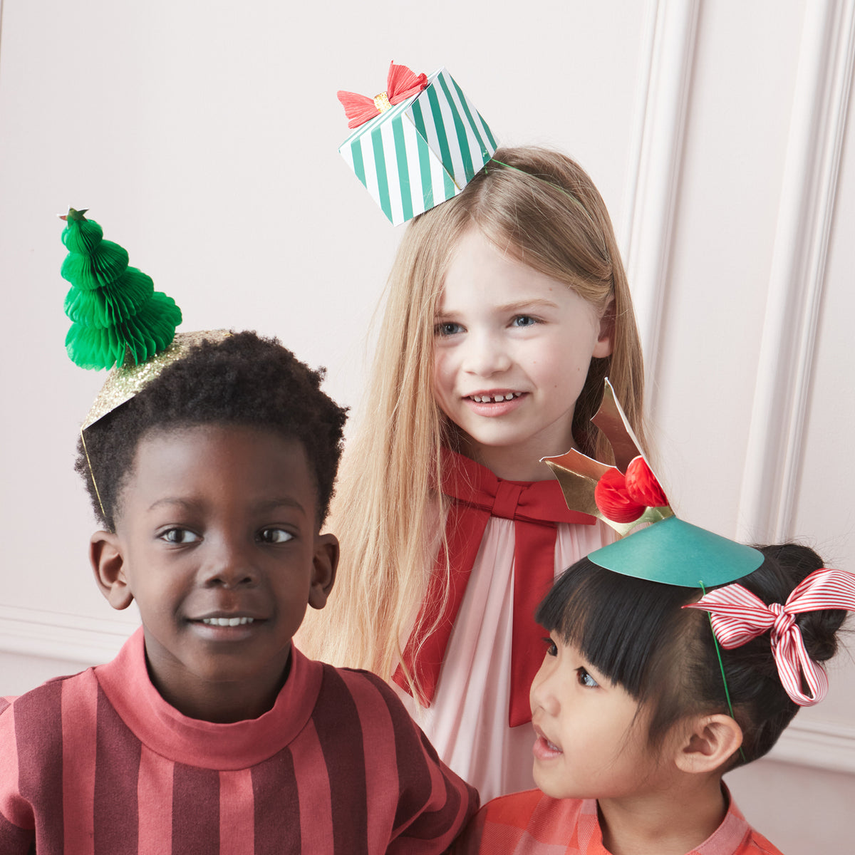 Meri Meri Party Hats, Mixed Christmas Hats - Set of 6