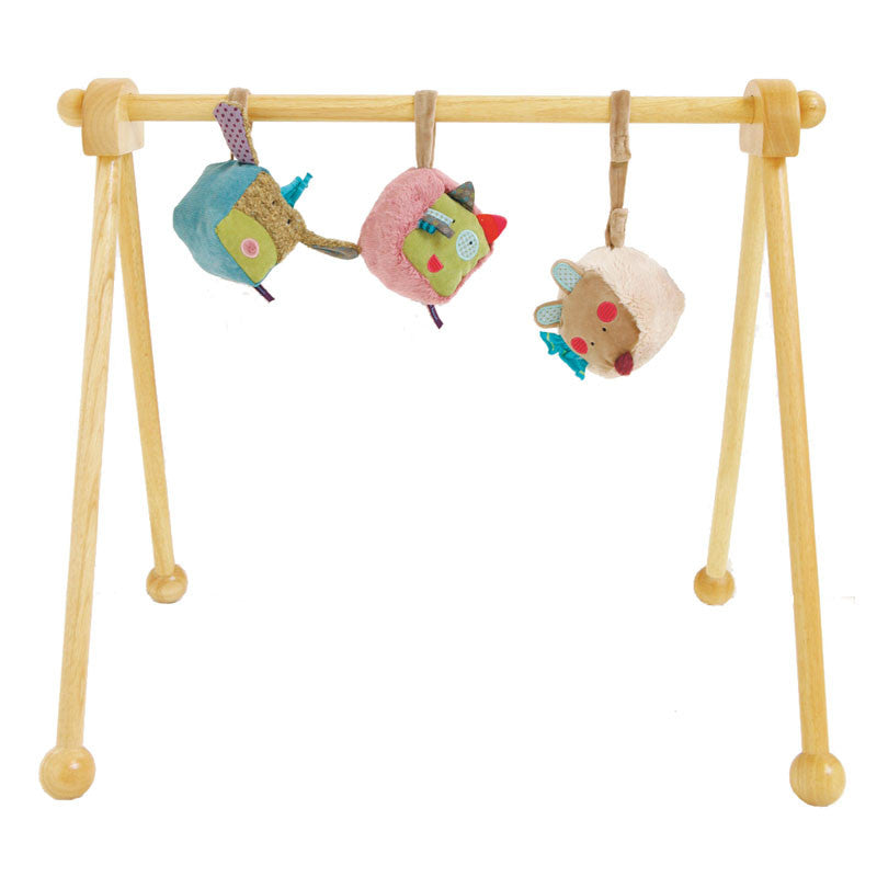 Moulin Roty - Aktivitetsstativ i træ