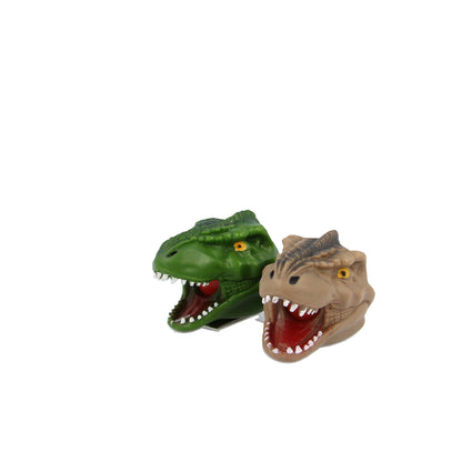 Keycraft Rubber Dinosaur Head with Bubble Tongue, Assorted