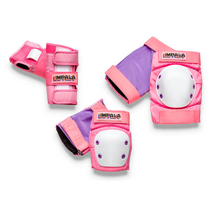 Impala Protective Gear for Roller Skating, Adult, Pink - Size S