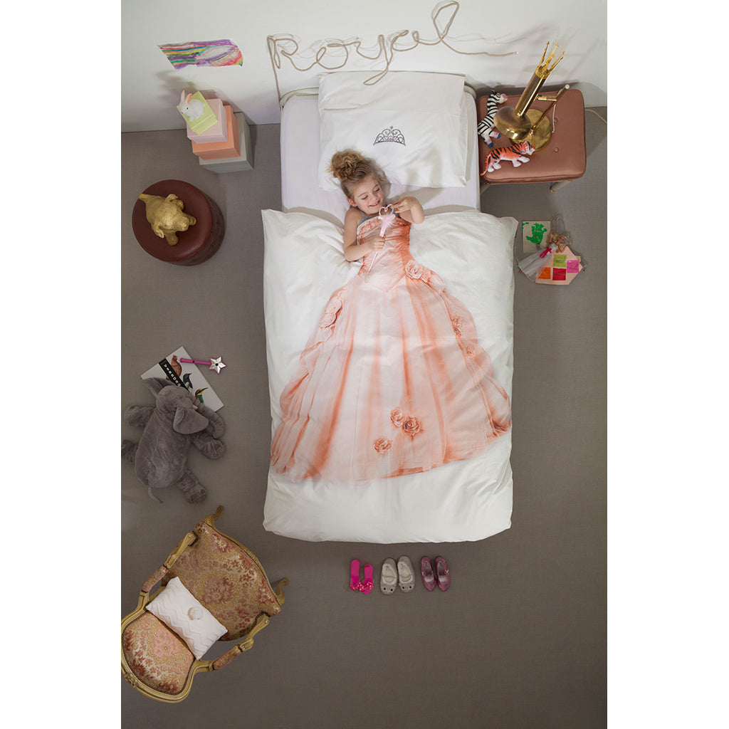 Snurk voksensengetøj, økologisk - Prinsesse