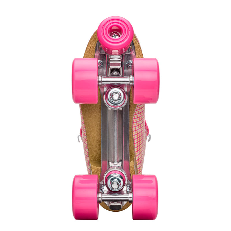Impala Roller Skates for Kids, Pink Tartan - Sizes 35-40