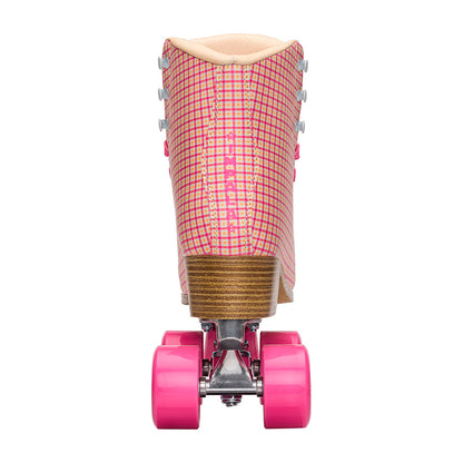 Impala Roller Skates for Kids, Pink Tartan - Sizes 35-40