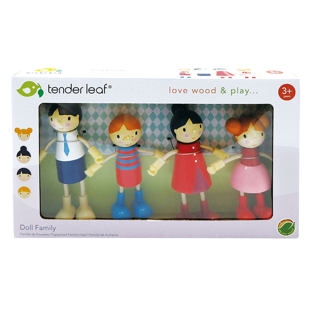 Tender Leaf Dollhouse Figures - Doll Family