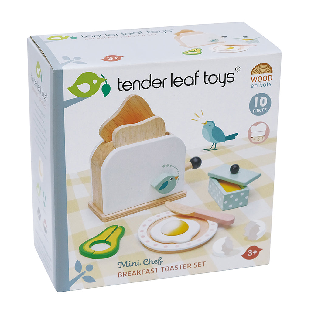 Tender Leaf, Legemad i træ  - Brødrister