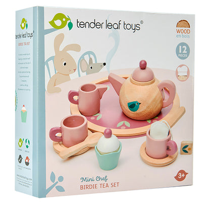 Tender Leaf Wooden Tea Set Play Food - Birdie