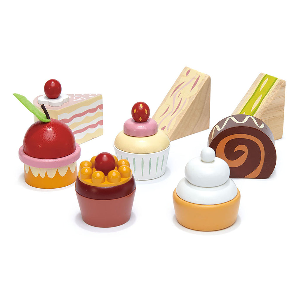 Tender Leaf, Legemad i træ, Snackopsats - Birdie