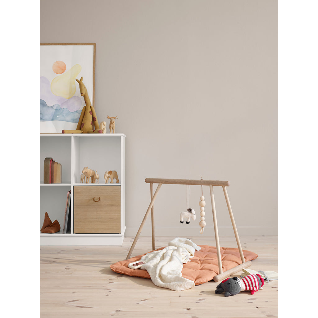 Oliver Furniture Wood Baby Gym, Wooden Activity Frame – Oak
