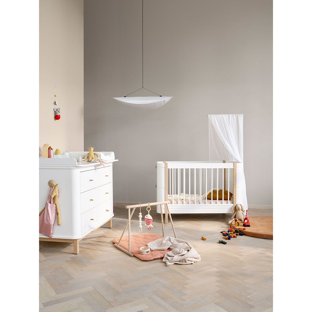 Oliver Furniture Wood Baby Gym, Wooden Activity Frame – Oak