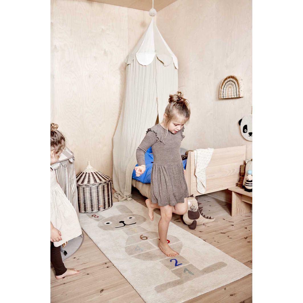 OYOY Rug, Rabbit Hopscotch Rug