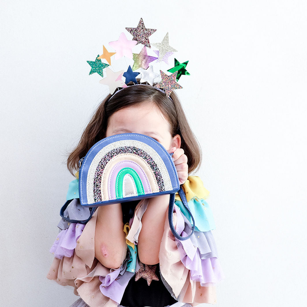 Mimi &amp; Lula - Skuldertaske - Rainbow Ziggy