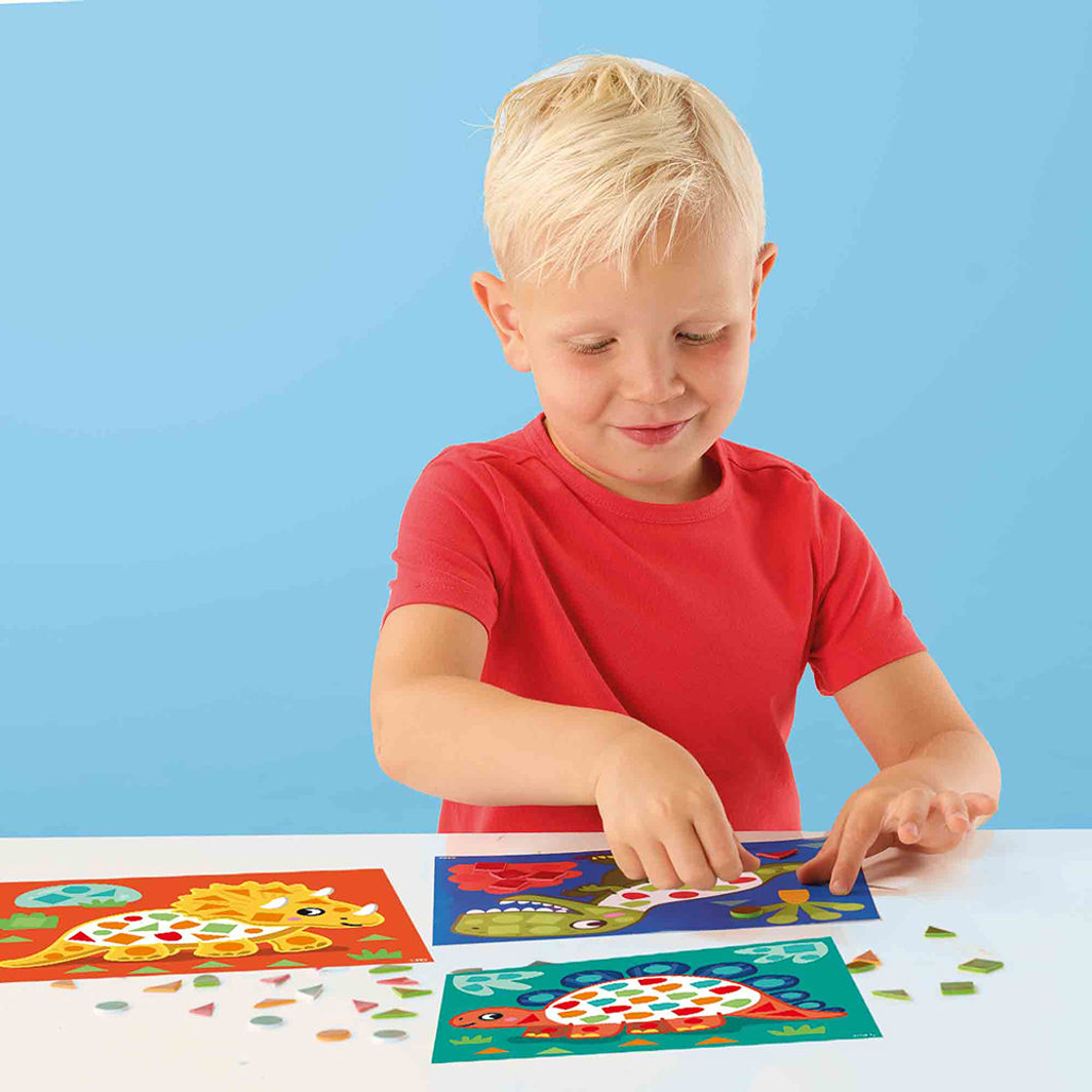 SES Creative Learn to Create Mosaics, Dinosaurs