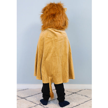 The Good Fairy Animal Costume, Lion Cape - Size 3-8 Years