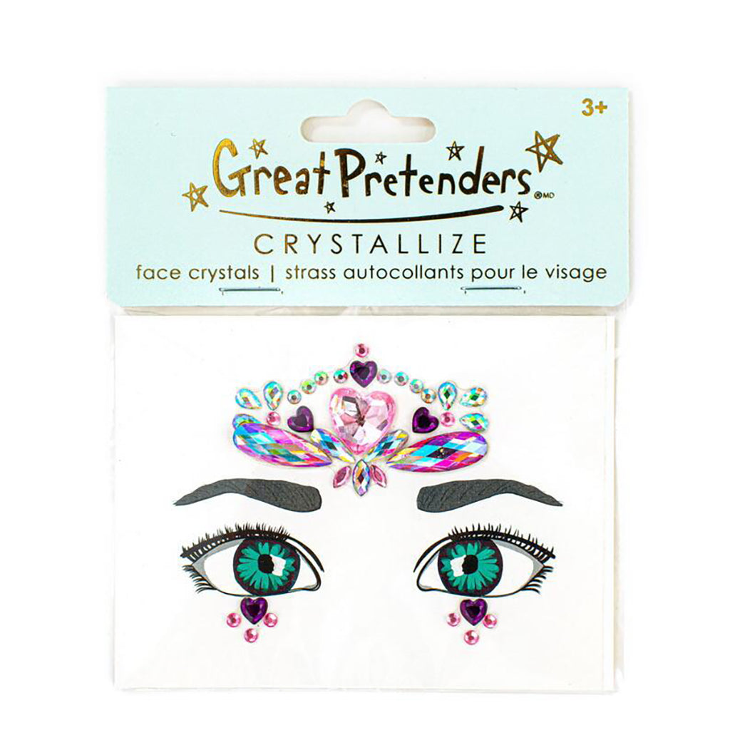 Great Pretenders Face Stickers, Heart