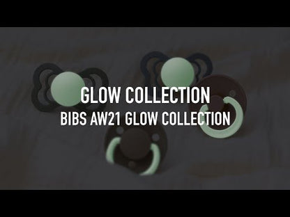 Bibs 2-pak, sutter i naturgummi, str. 2 - GLOW Blush/Vanilla