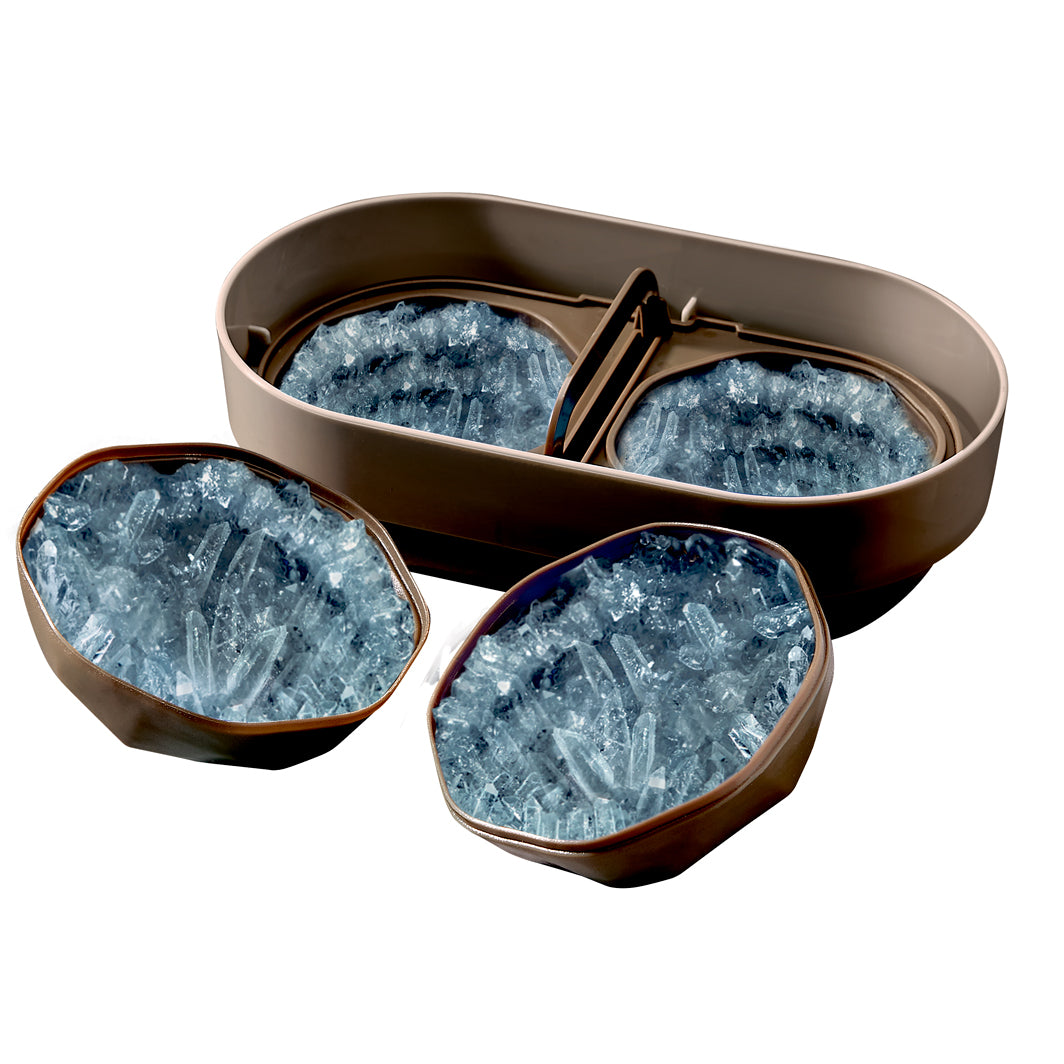 KidzLabs Experiment Set, Geode Crystal Growing, Create Your Own Crystals - Ages 8 and Up